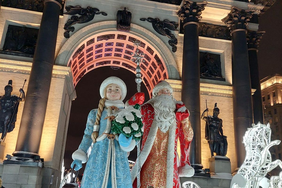 Огни Новогодней Москвы 3 дня