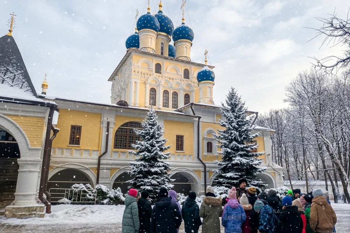 "Время зимних чудес" в Коломенском. Для школьных групп