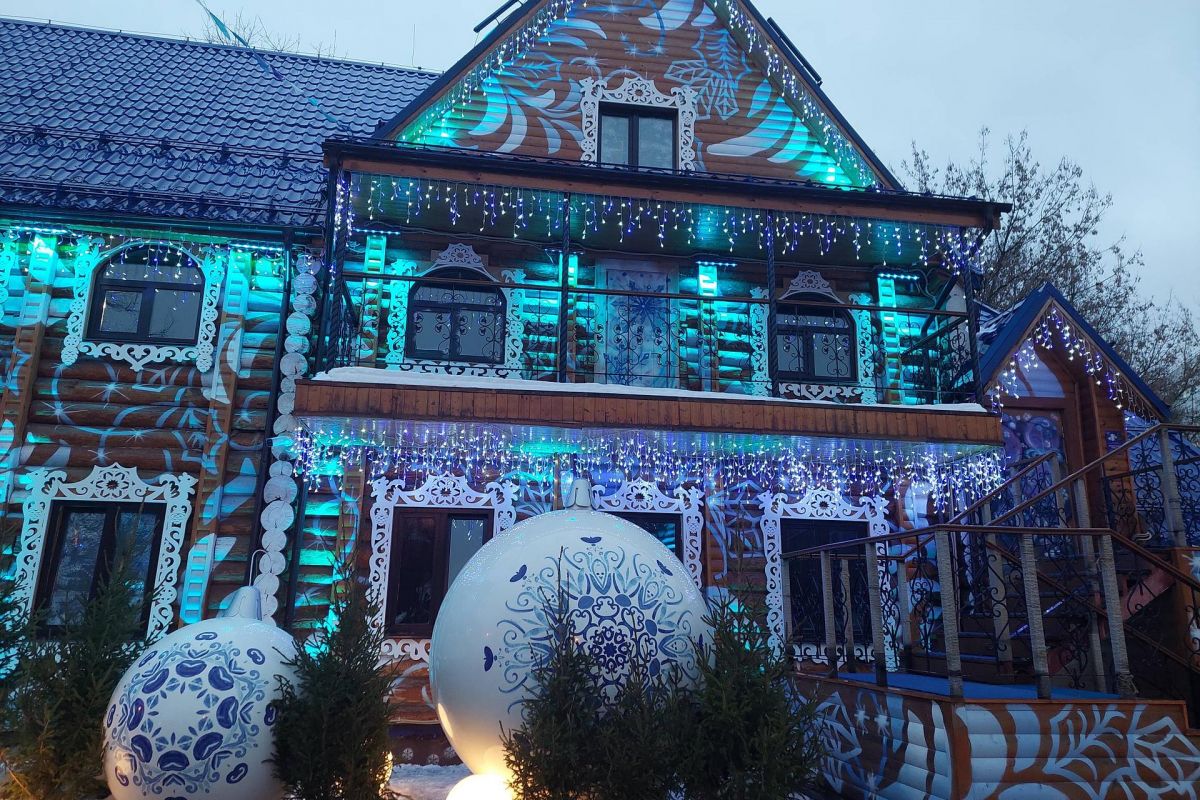 Новогодняя программа  в усадьбе Деда Мороза в Кузьминках Для школьных групп