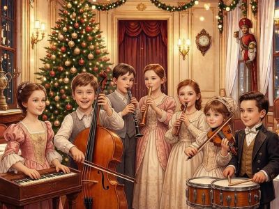 Новогодняя программа в Музее музыки. Для младших школьников