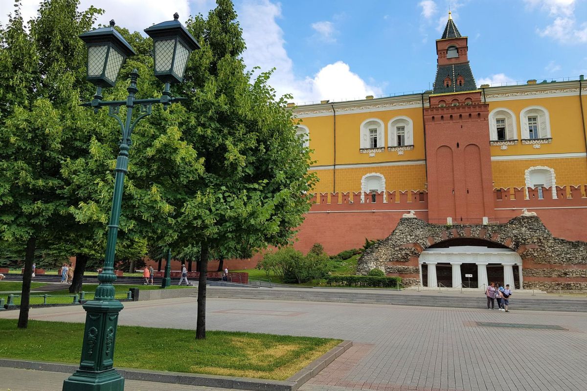Московский Кремль. Школьники